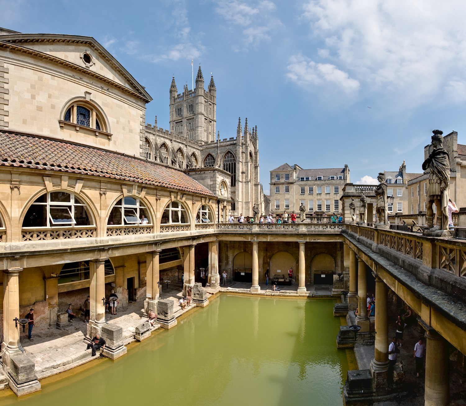 Let history wash over you at Bath's Roman Baths