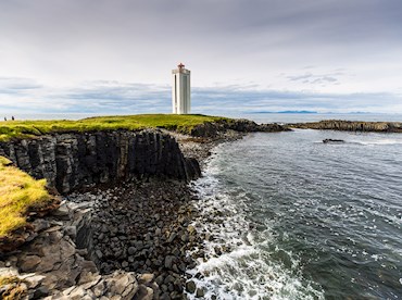 Escape to black beaches and snowy peaks on the Arctic Coast Way