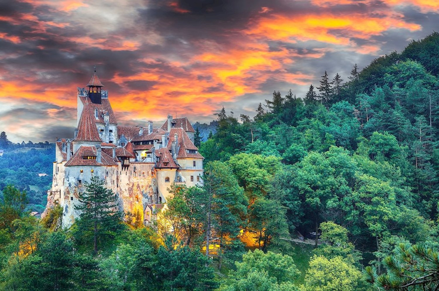 Haunt the hallways of Transylvania's most storied stronghold