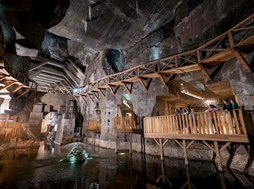 Get salty underground at Wieliczka Salt Mine