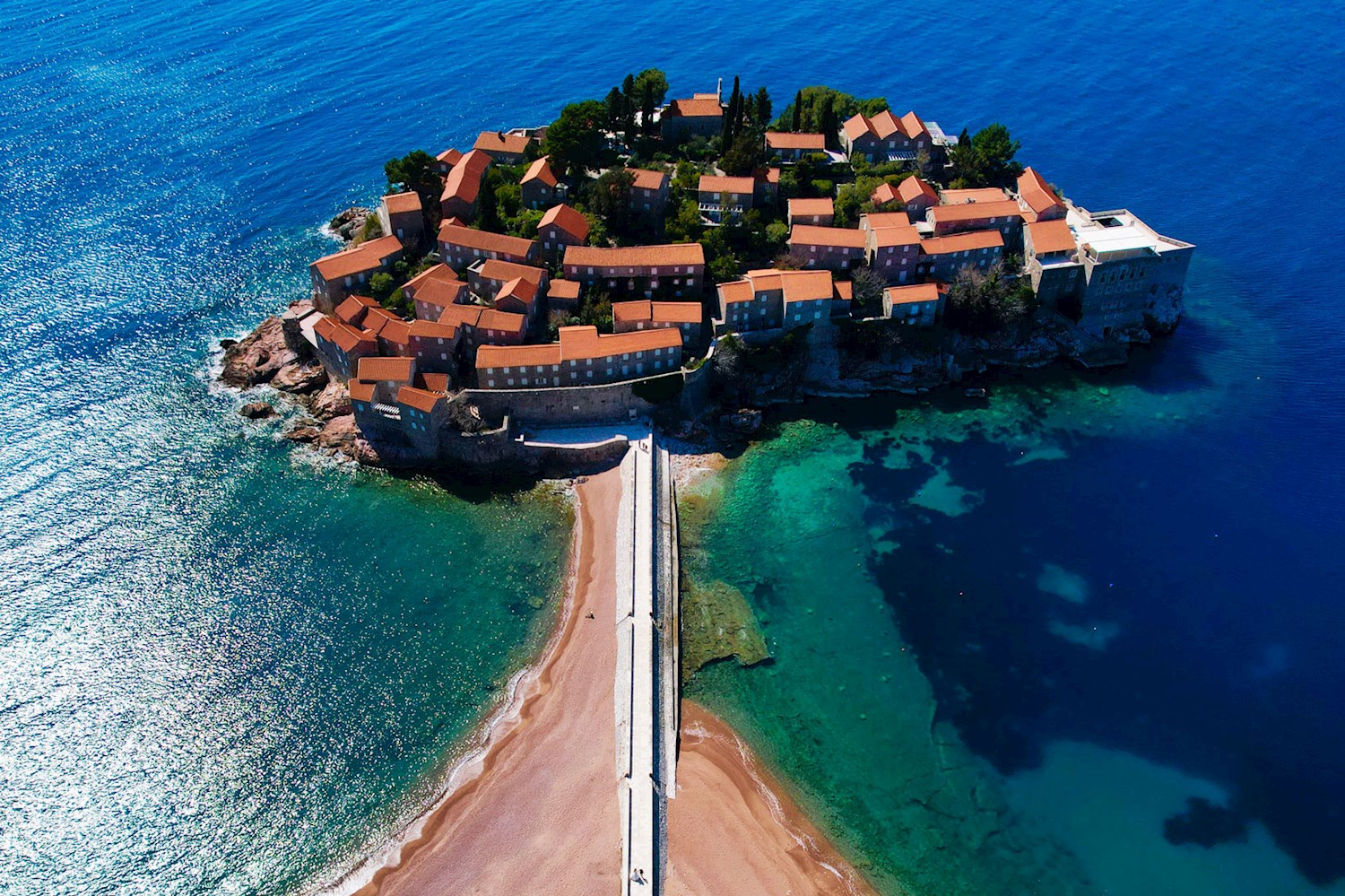 Click like crazy on picture-perfect Sveti Stefan