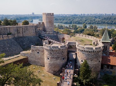 Toast the sunset from Belgrade's Kalemegdan Citadel