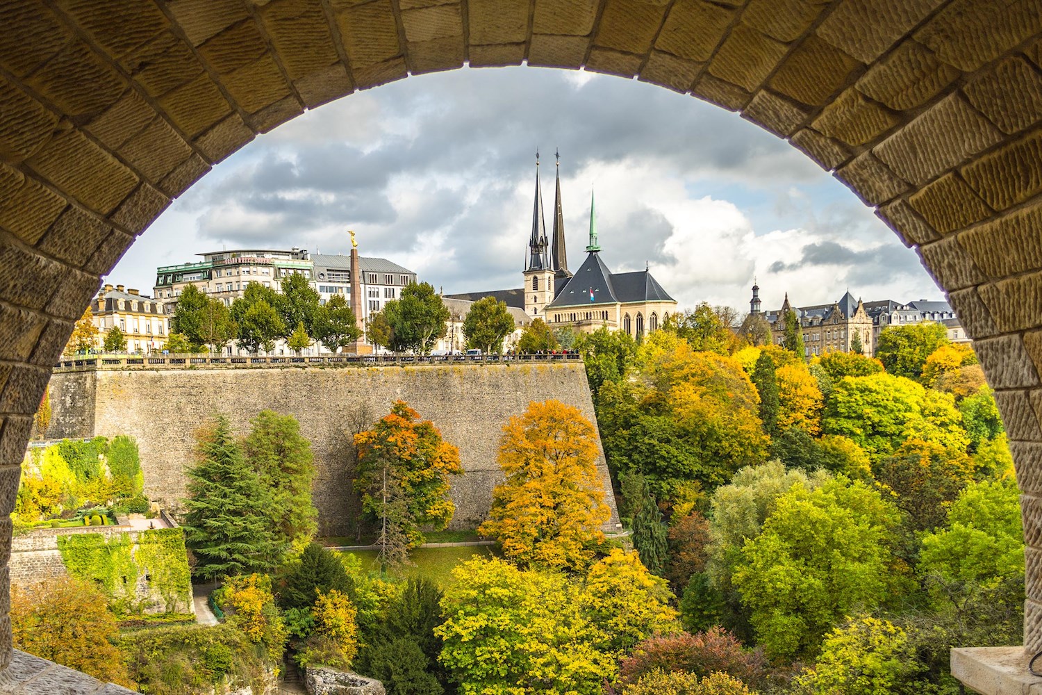 View the big castle collection of little Luxembourg’s prosperous capital