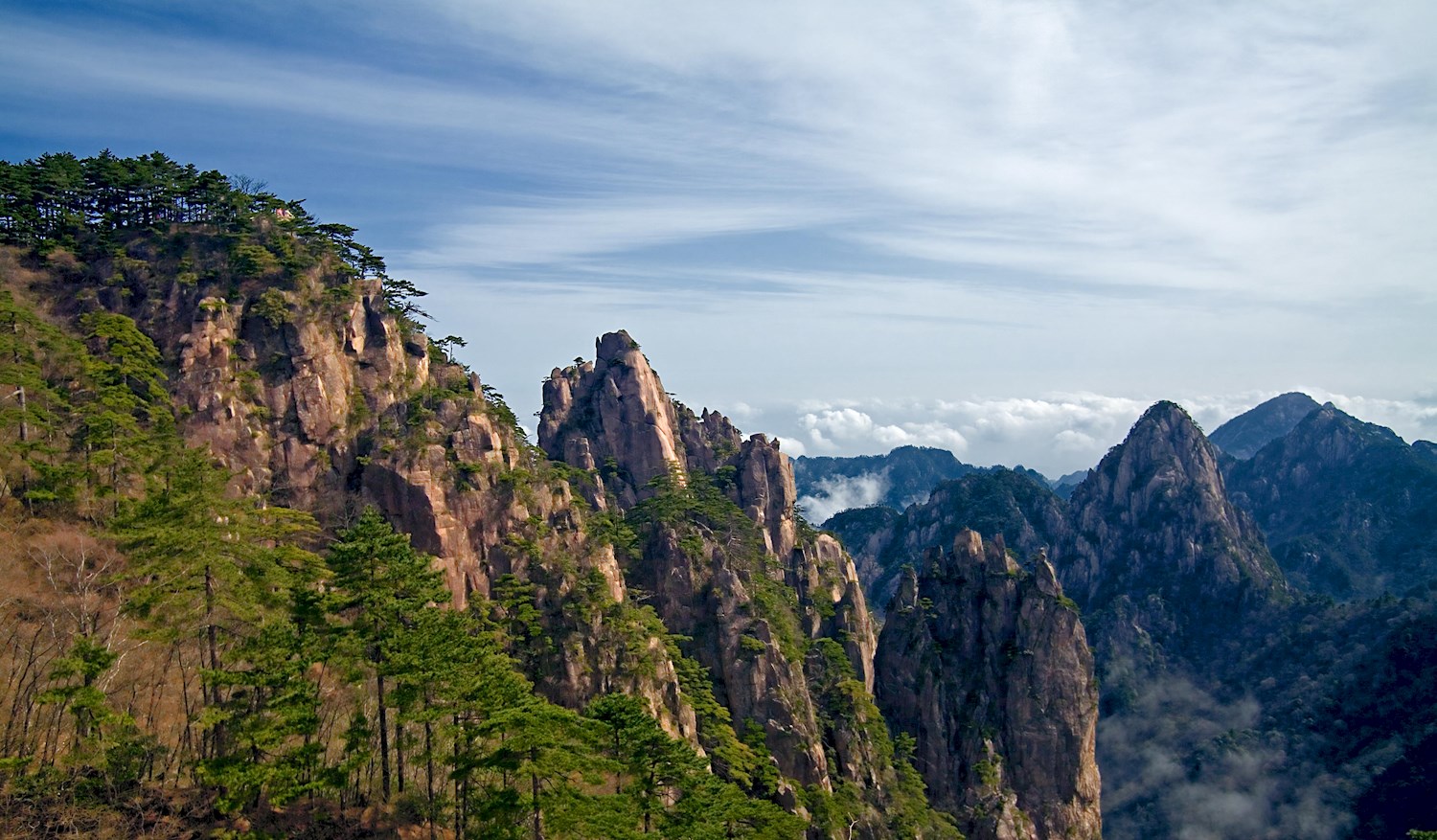 Step into a scroll painting atop Huangshan