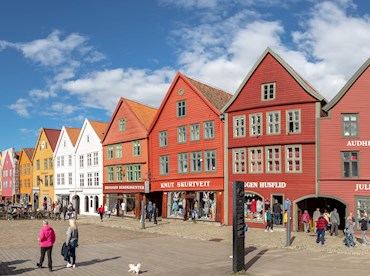 Hook onto Norway's seafaring heritage in pretty-as-a- picture Bryggen