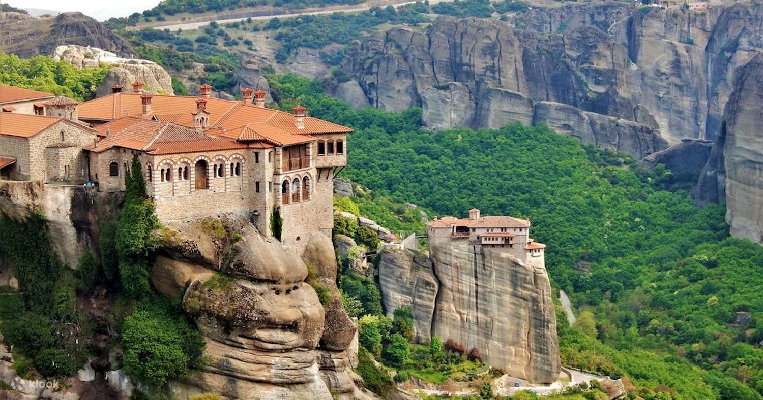 Marvel at the miracle of Meteora's saintly pillars