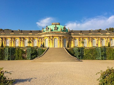 Behold a king's whimsical creations at Potsdam's rococo Schloss Sanssouci