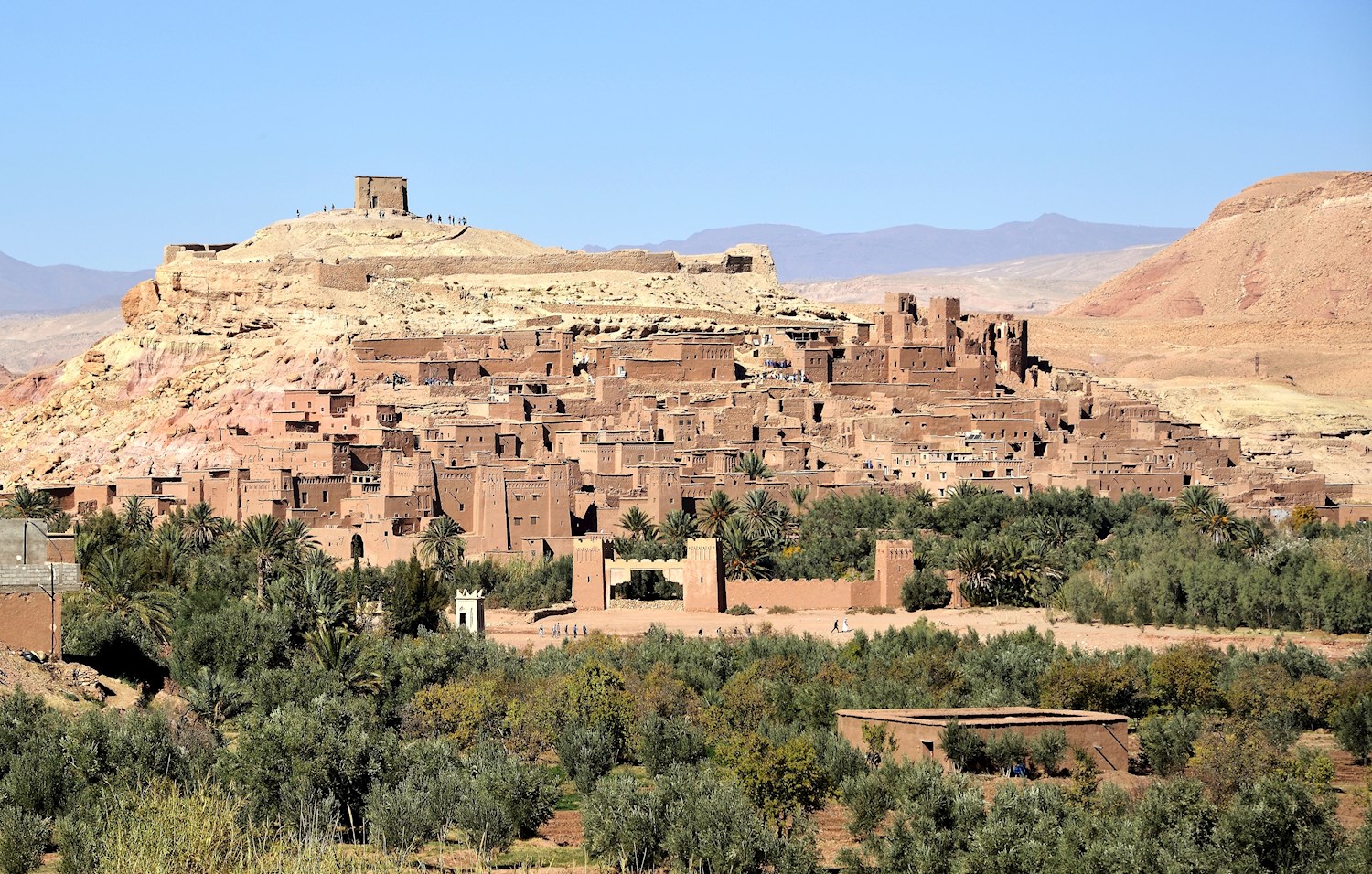 Tour Lawrence of Arabia's Moroccan mud fortress at Ait Ben Haddou