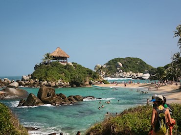 Explore wild beaches on horseback in Tayrona National Park