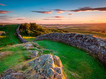 Roam the empire's  wild frontier at  Hadrian's Wall