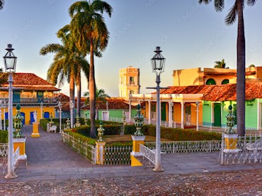 Chill out amid colonial splendour at Plaza Mayor, Trinidad